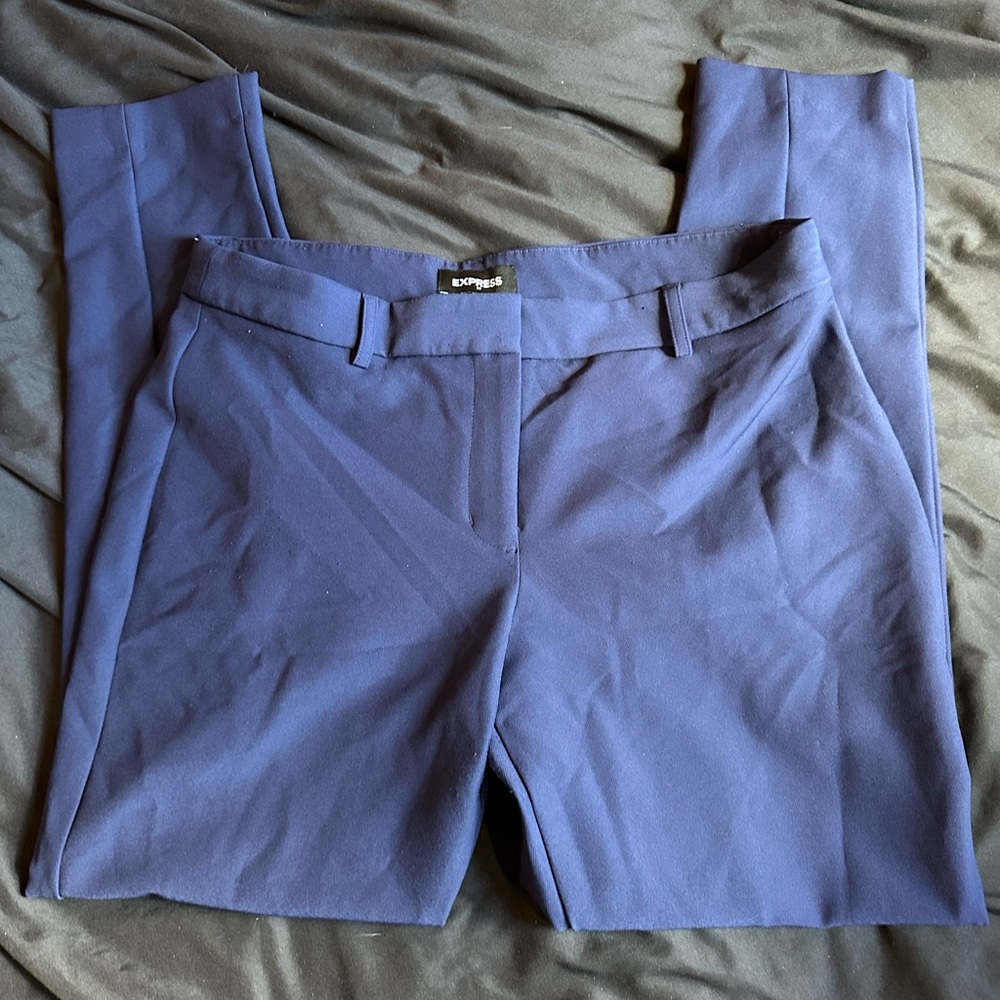 Express Women's Trousers in Deep Blue